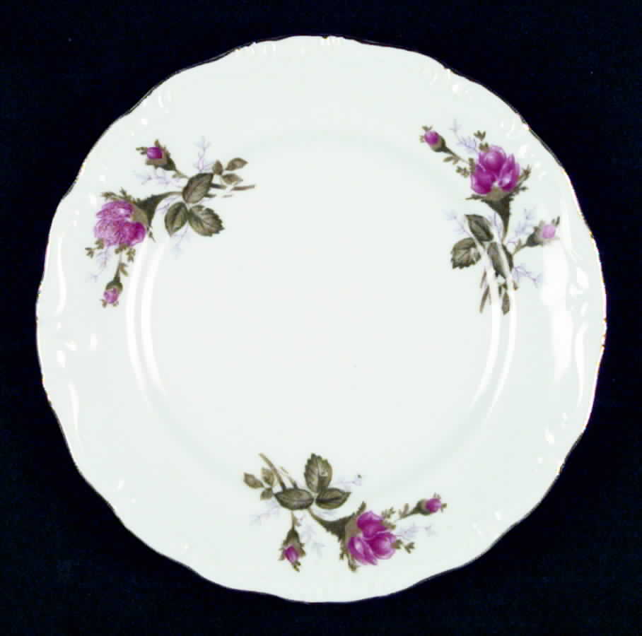 Moss Rose Salad Plate by Bond (Japan)-1