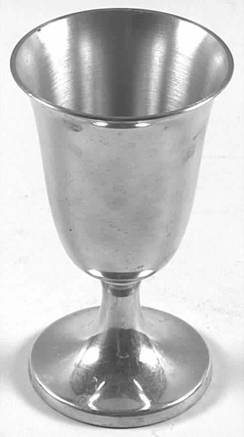 Colonial (Pewter, Hollowware) Wine Goblet by Luther Boardman & Son-1
