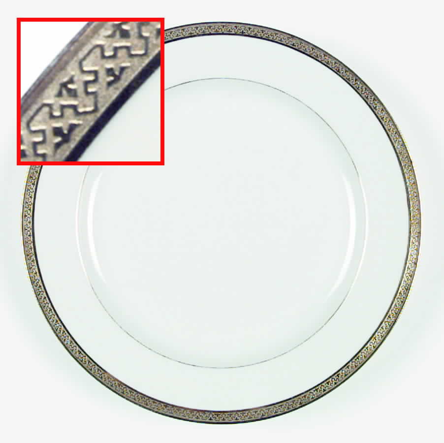 BOG1 Luncheon Plate by George Borgfeldt-1