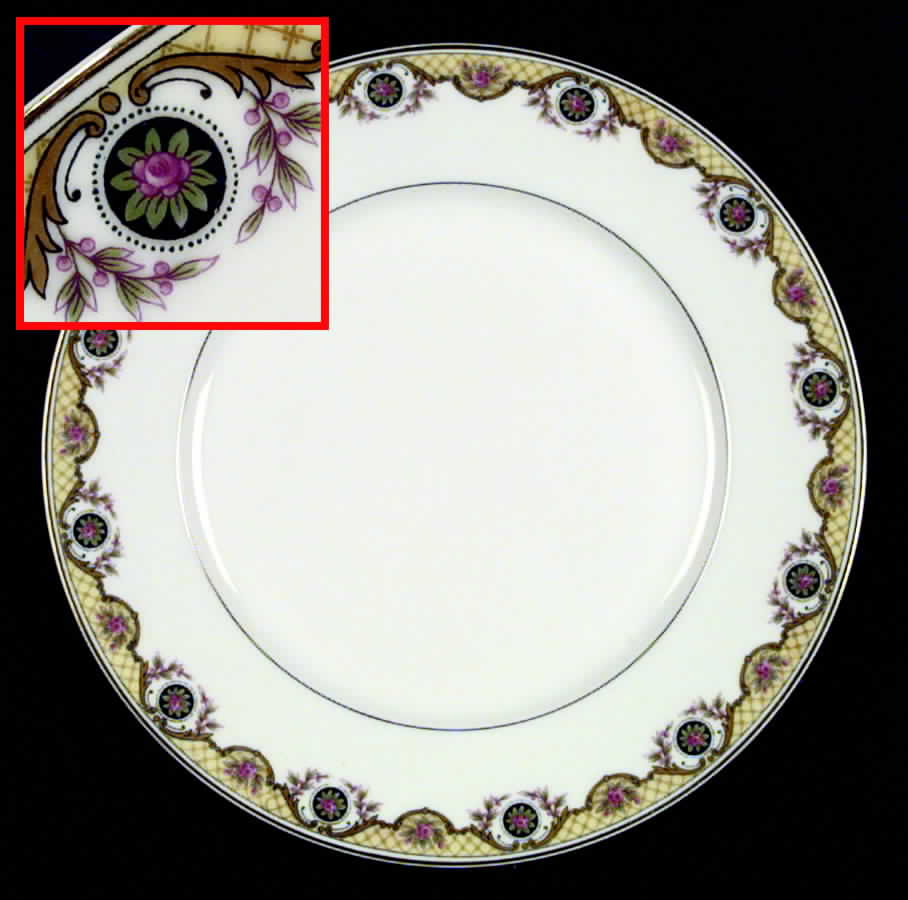 BOG5 Dinner Plate by George Borgfeldt-1