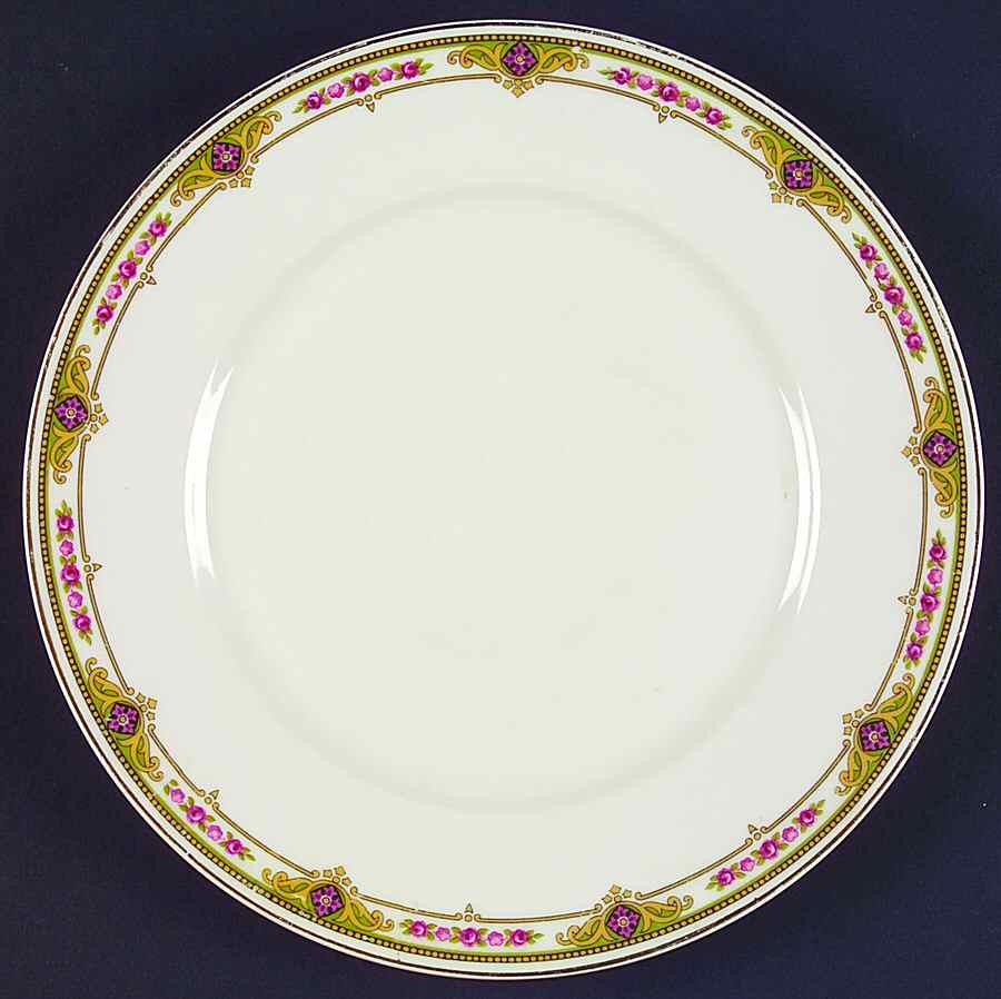 BOG8 Dinner Plate by George Borgfeldt-1