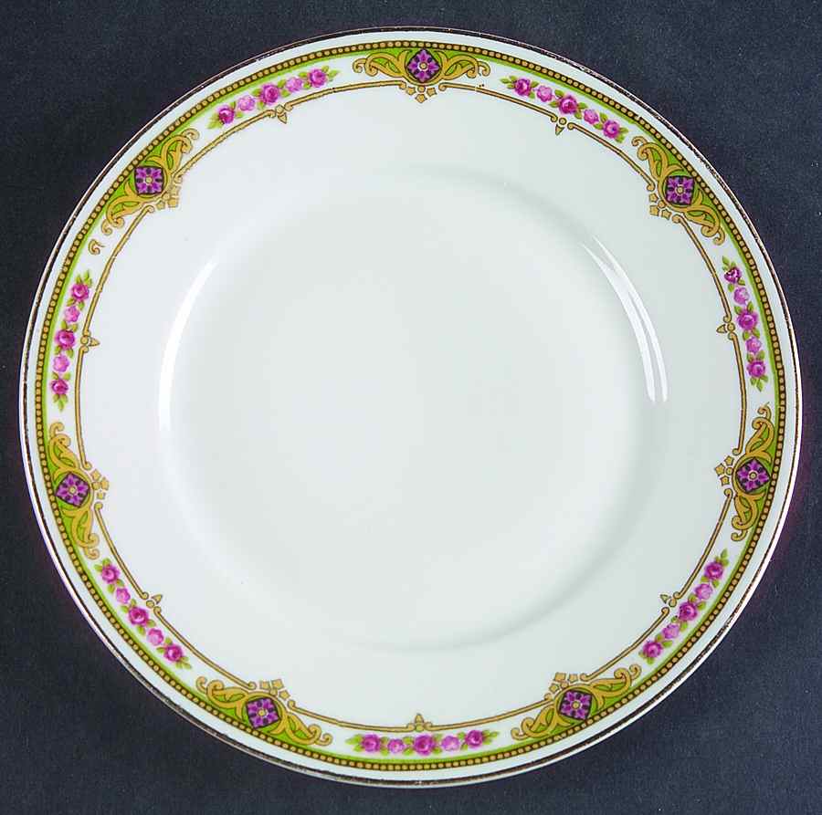BOG8 Salad Plate by George Borgfeldt-1