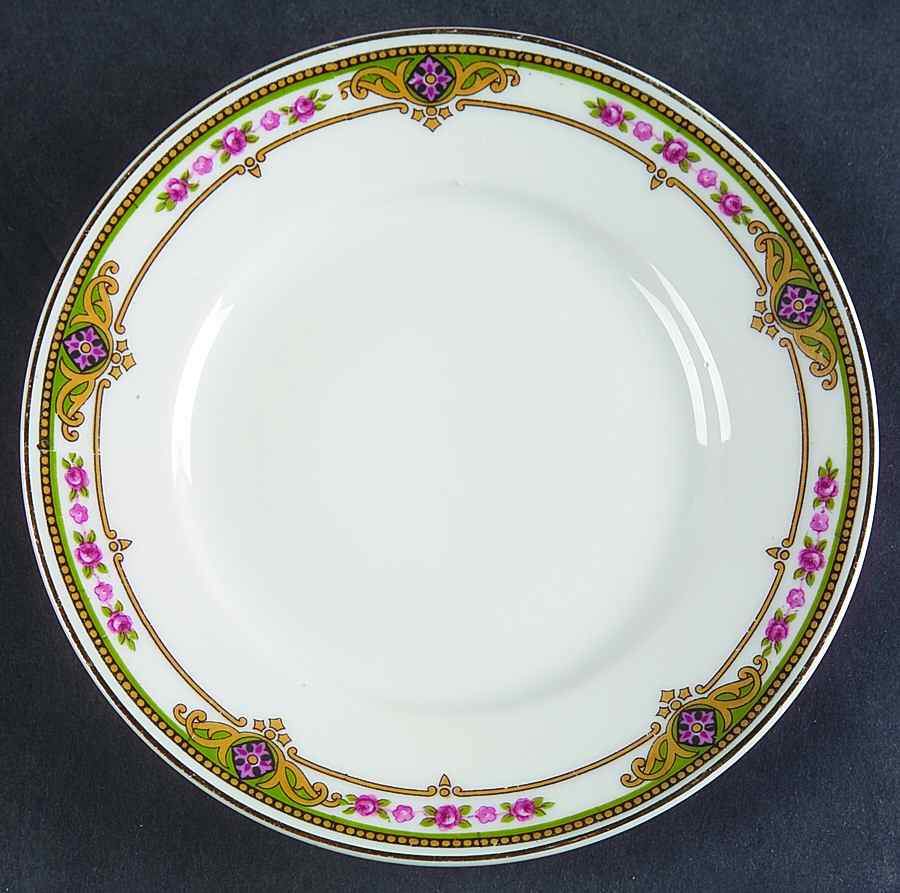 BOG8 Bread & Butter Plate by George Borgfeldt-1