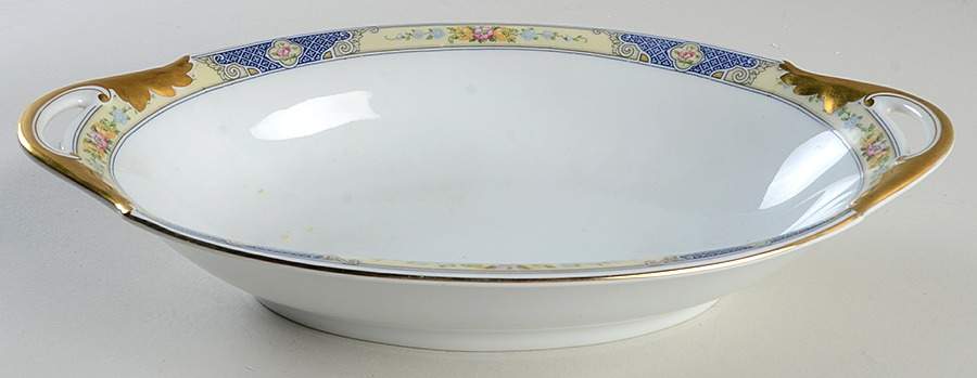 2164 11" Oval Vegetable Bowl by Bohemia Ceramic Works-1