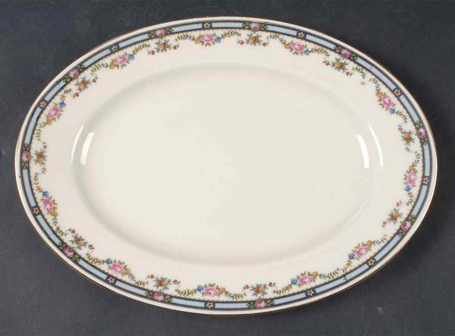 2259 11" Oval Serving Platter by Bohemia Ceramic Works-1