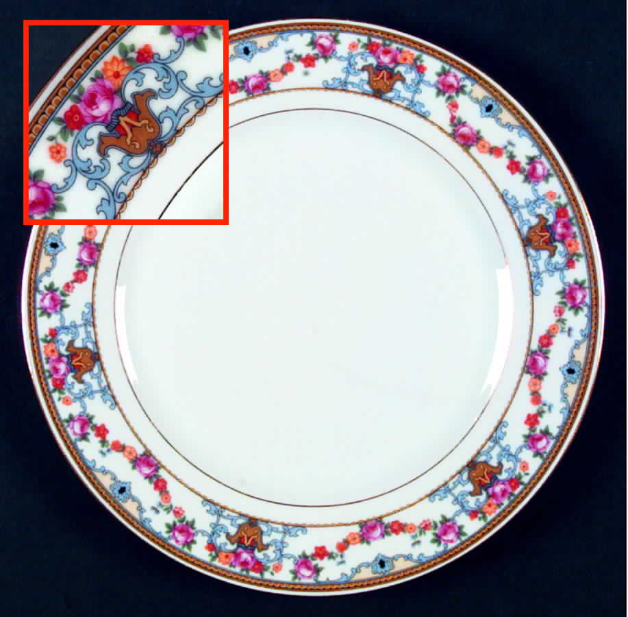 2336 Dinner Plate by Bohemia Ceramic Works-1