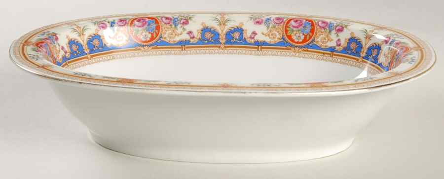 2401 9" Oval Vegetable Bowl by Bohemia Ceramic Works-1