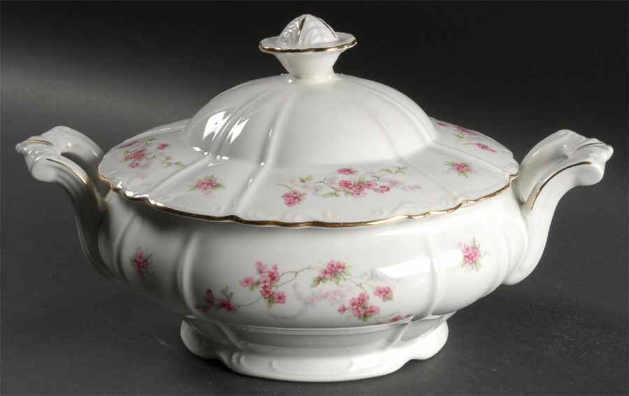 Antoinette Round Covered Vegetable by Bohemia Ceramic Works-1