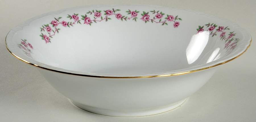Antoinette 9" Round Vegetable Bowl by Bohemia Ceramic Works-1