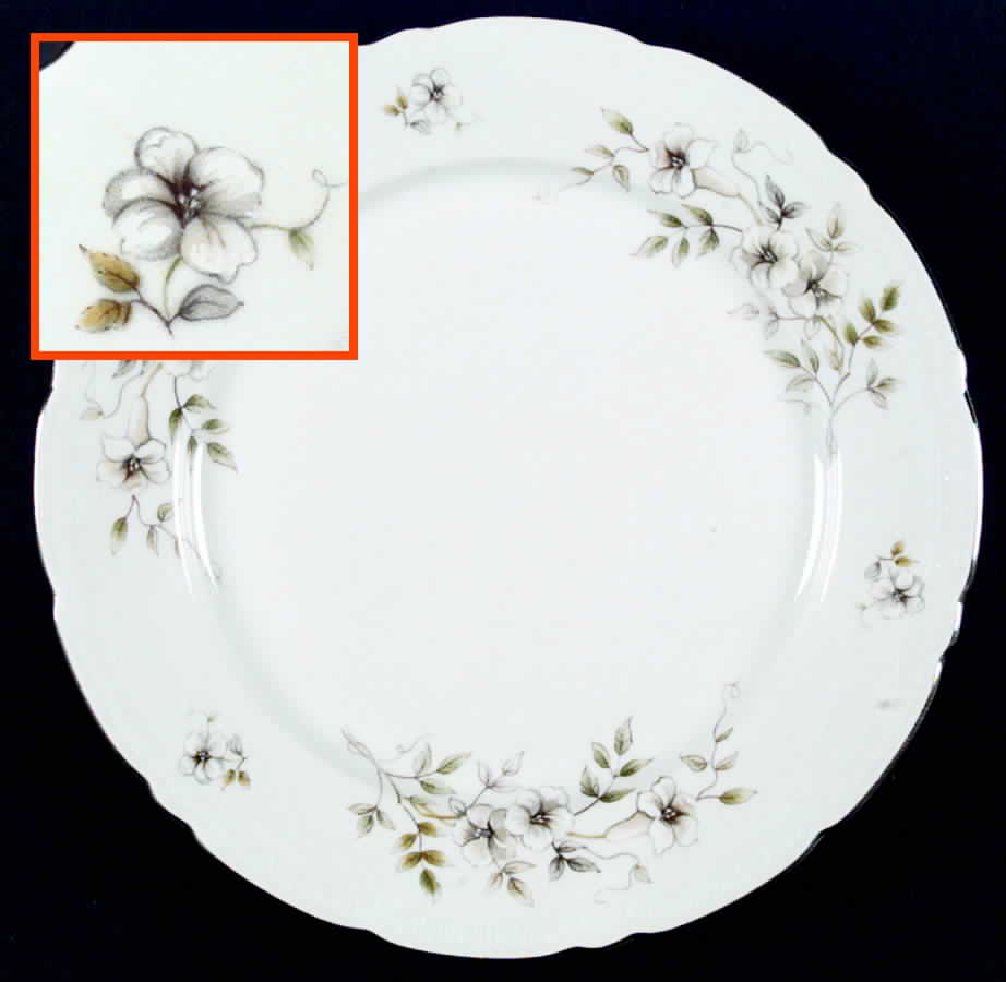 Blossom Dinner Plate by Bohemia Ceramic Works-1