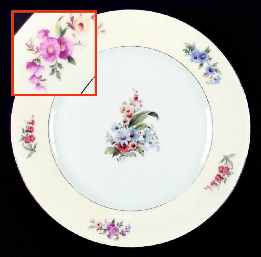 2308 Cream Dinner Plate by Bohemia Ceramic Works-1