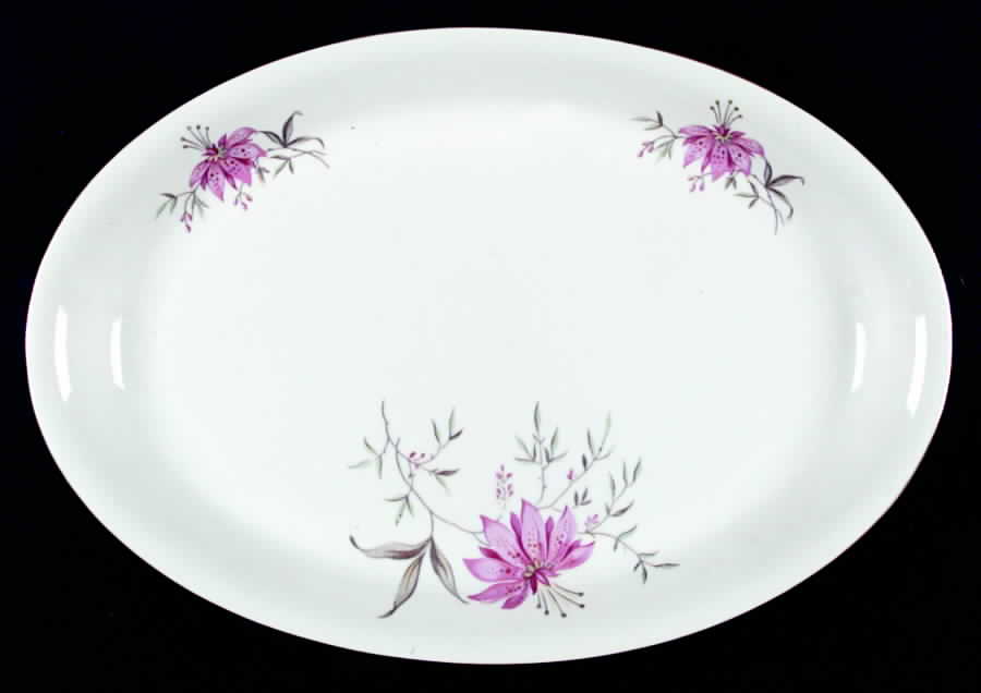 BOH11 13" Oval Serving Platter by Bohemia Ceramic Works-1