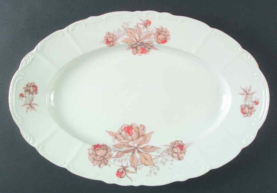 BOH12 15" Oval Serving Platter by Bohemia Ceramic Works-1