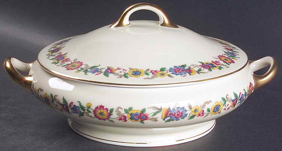 BOH20 Round Covered Vegetable by Bohemia Ceramic Works-1