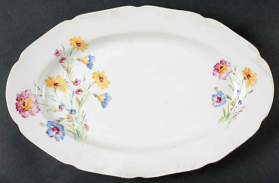 BOH24 15" Oval Serving Platter by Bohemia Ceramic Works-1