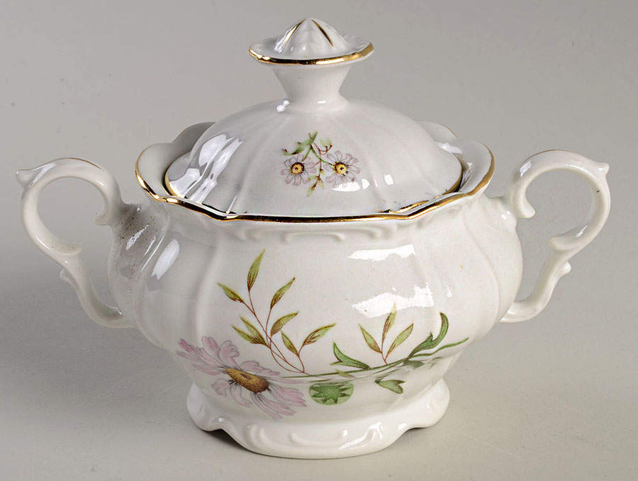 BOH25 Sugar Bowl & Lid by Bohemia Ceramic Works-1