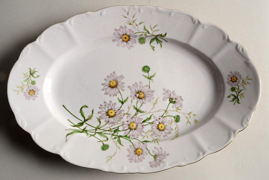 BOH25 13" Oval Serving Platter by Bohemia Ceramic Works-1