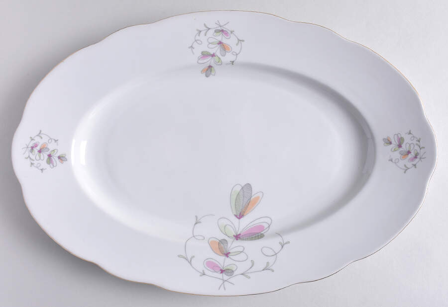 BOH27 15" Oval Serving Platter by Bohemia Ceramic Works-1