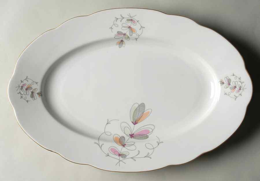 BOH27 14" Oval Serving Platter by Bohemia Ceramic Works-1