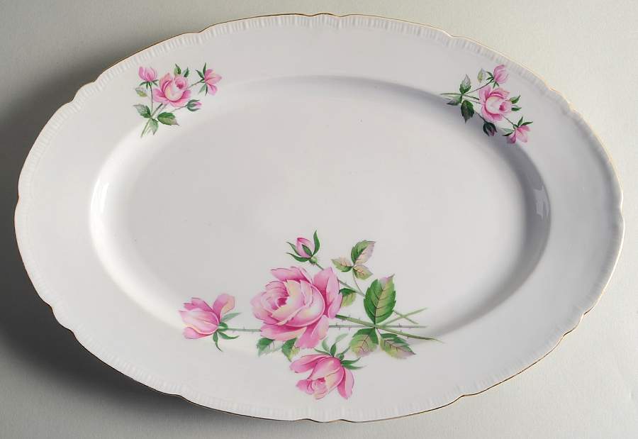 BOH28 13" Oval Serving Platter by Bohemia Ceramic Works-1