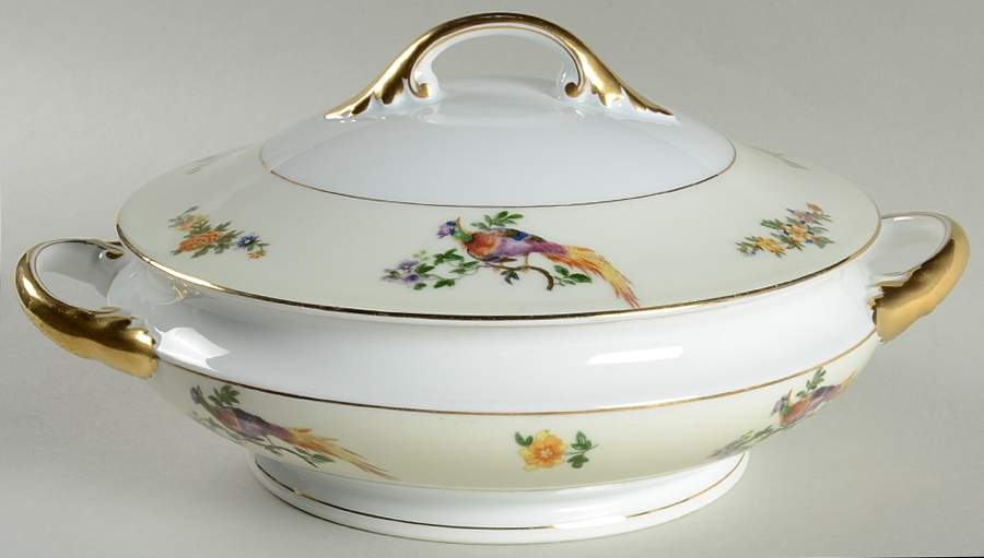 BOH32 Round Covered Vegetable by Bohemia Ceramic Works-1