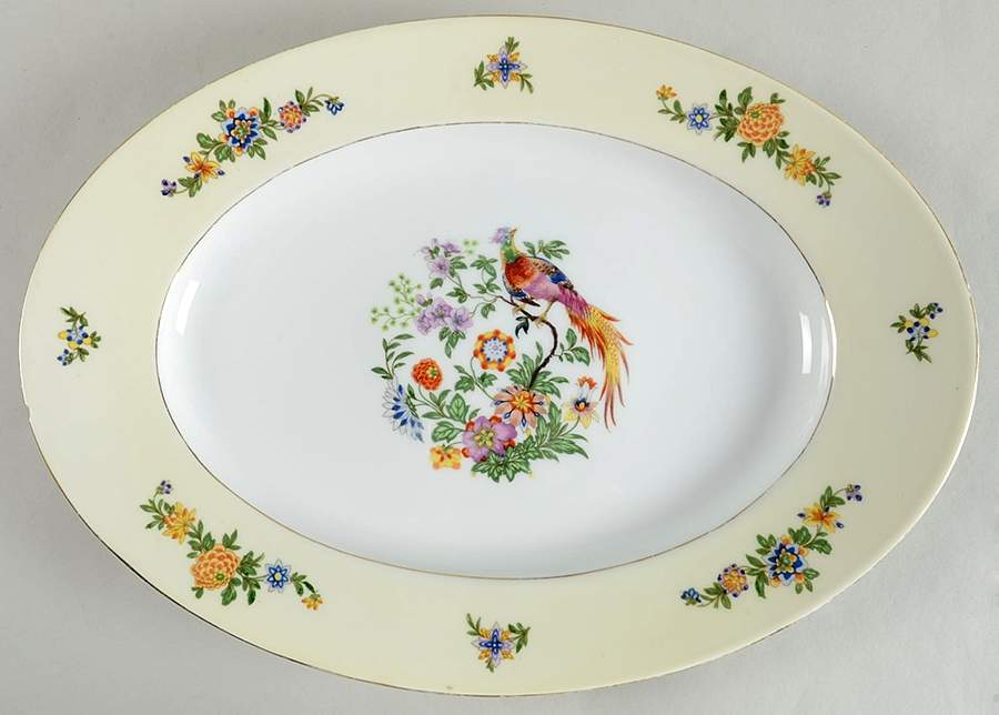 BOH32 15" Oval Serving Platter by Bohemia Ceramic Works-1