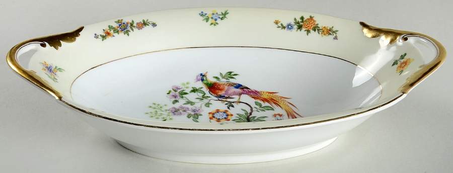 BOH32 12" Oval Vegetable Bowl by Bohemia Ceramic Works-1
