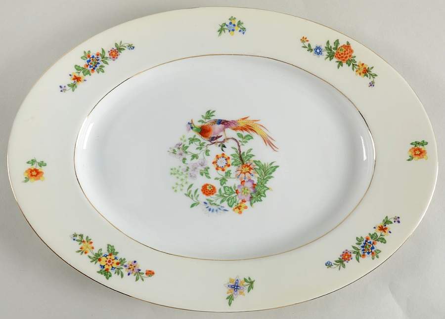 BOH32 13" Oval Serving Platter by Bohemia Ceramic Works-1
