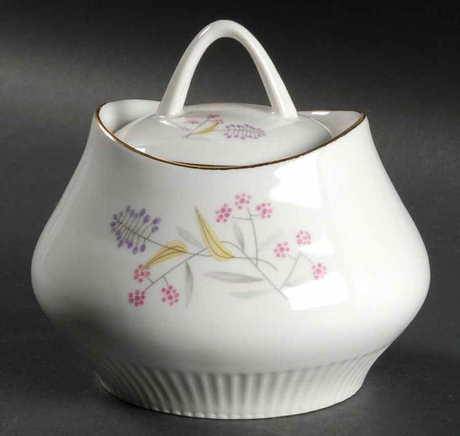 BOH4 Sugar Bowl & Lid by Bohemia Ceramic Works-1