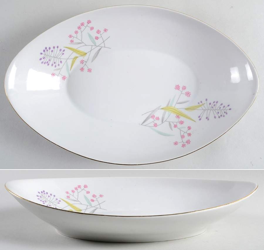 BOH4 12" Oval Vegetable Bowl by Bohemia Ceramic Works-1