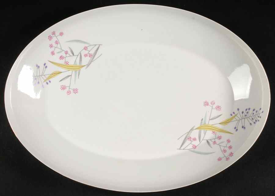 BOH4 15" Oval Serving Platter by Bohemia Ceramic Works-1