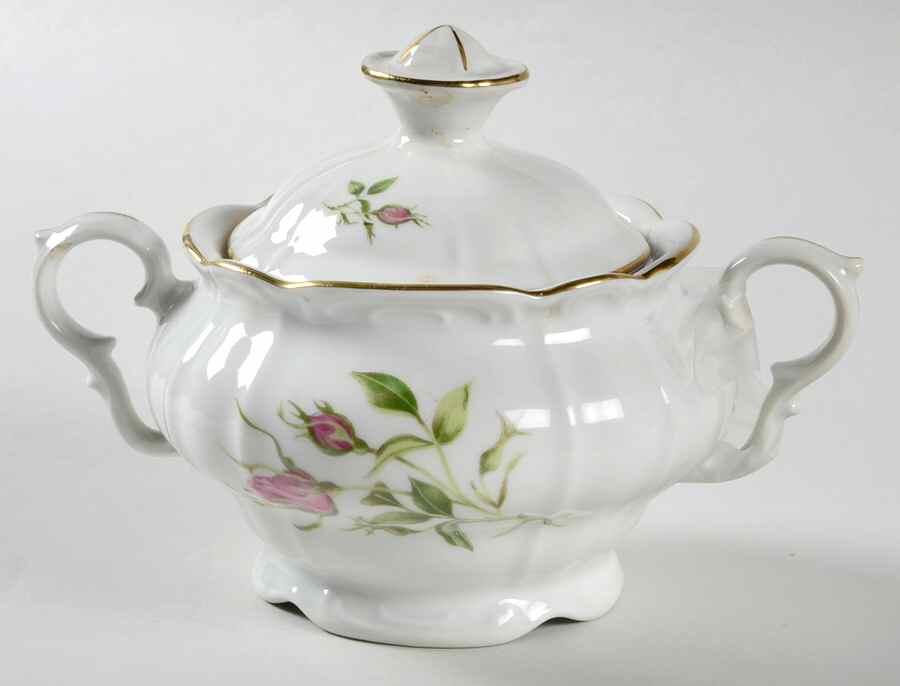 BOH46 Sugar Bowl & Lid by Bohemia Ceramic Works-1