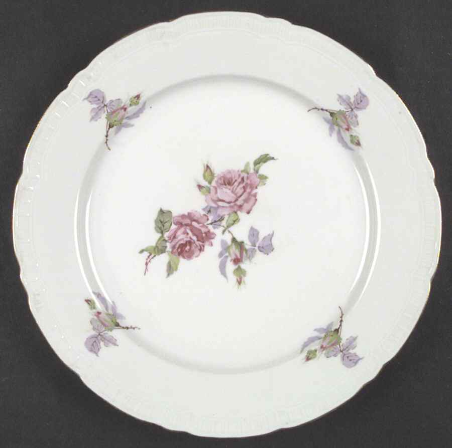 BOH5 (Embossed Vertical Lines) Dinner Plate by Bohemia Ceramic Works-1