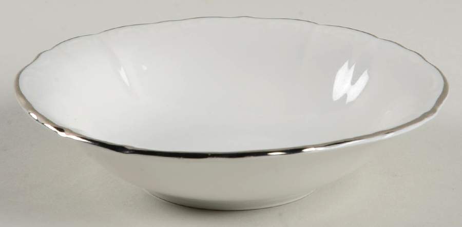 Contessa Platinum Fruit/Dessert (Sauce) Bowl by Bohemia Ceramic Works-1