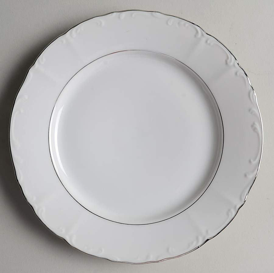 Contessa Platinum Bread & Butter Plate by Bohemia Ceramic Works-1