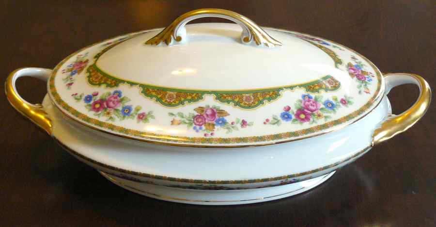 BOH58 Oval Covered Vegetable by Bohemia Ceramic Works-1