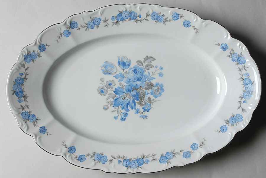 BOH6 14" Oval Serving Platter by Bohemia Ceramic Works-1