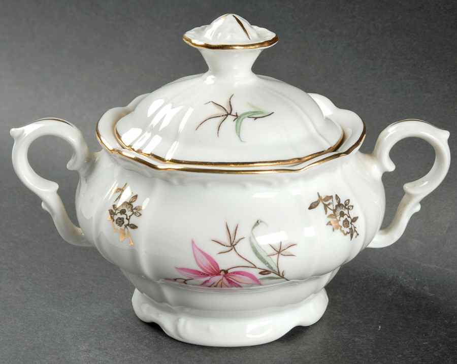 BOH8 Sugar Bowl & Lid by Bohemia Ceramic Works-1