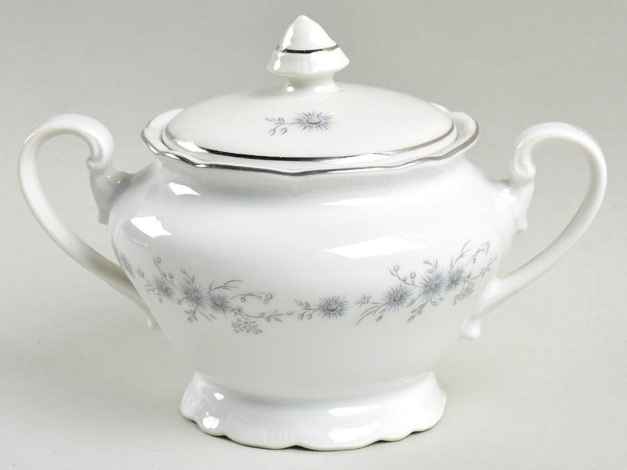 Dawn Sugar Bowl & Lid by Bohemia Ceramic Works-1