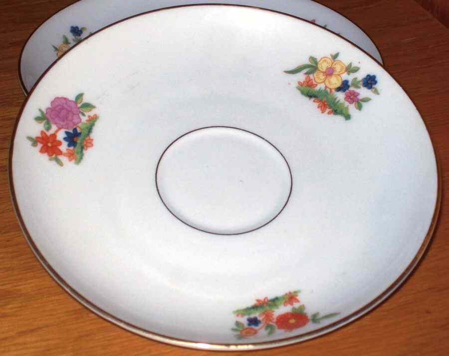 The Eaton Saucer for Flat Demitasse Cup by Bohemia Ceramic Works-1
