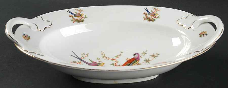 The Eaton 11" Oval Vegetable Bowl by Bohemia Ceramic Works-1