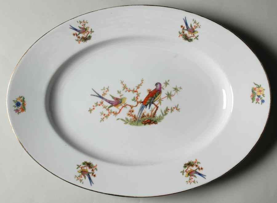 The Eaton 13" Oval Serving Platter by Bohemia Ceramic Works-1
