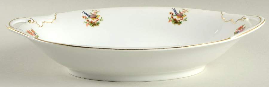 The Eaton 12" Oval Vegetable Bowl by Bohemia Ceramic Works-1