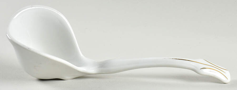 Empress Tureen Ladle by Bohemia Ceramic Works-1