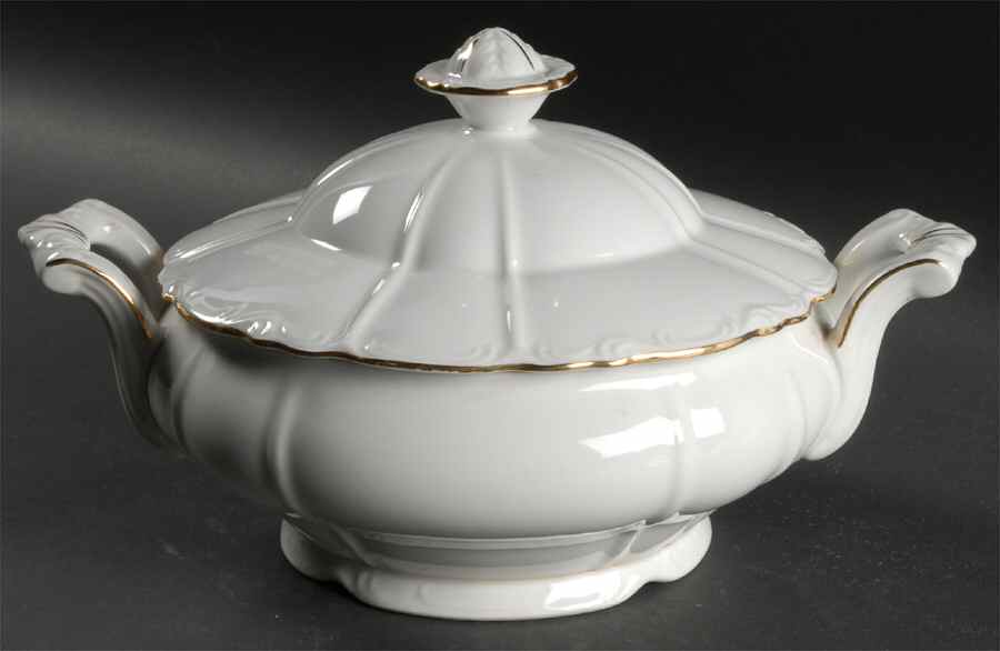 Empress Round Covered Vegetable by Bohemia Ceramic Works-1