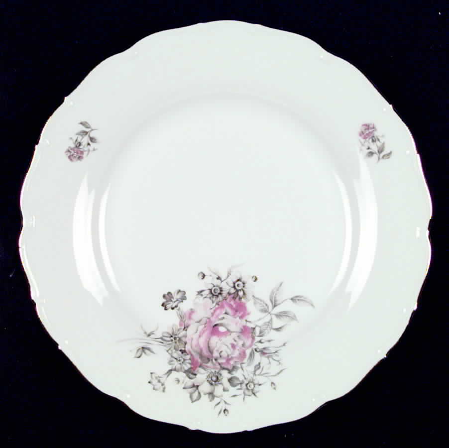 La Maria (Offset Design) Dinner Plate by Bohemia Ceramic Works-1