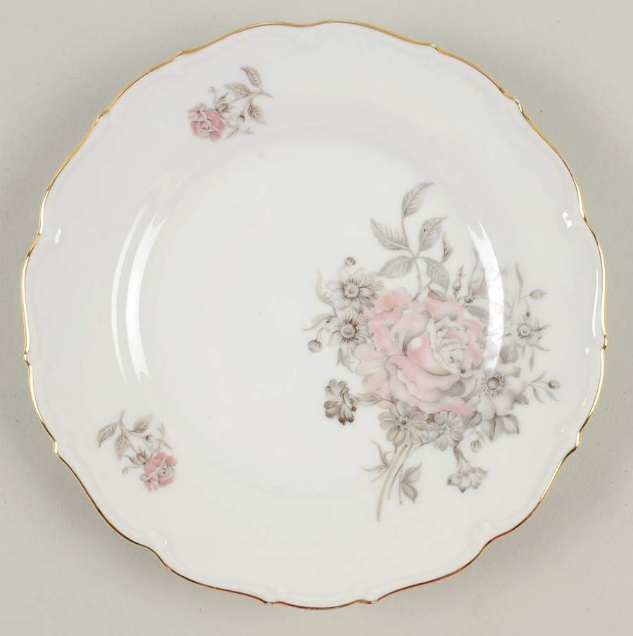 La Maria (Offset Design) Bread & Butter Plate by Bohemia Ceramic Works-1