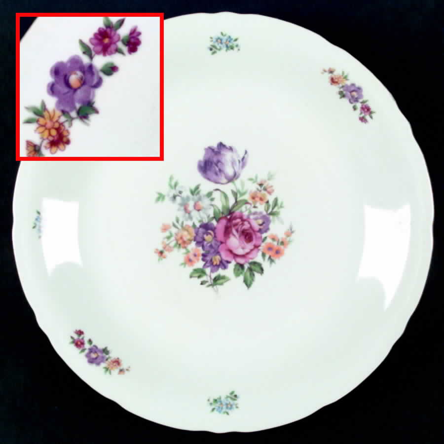 Linden (Rope Edge) Dinner Plate by Bohemia Ceramic Works-1