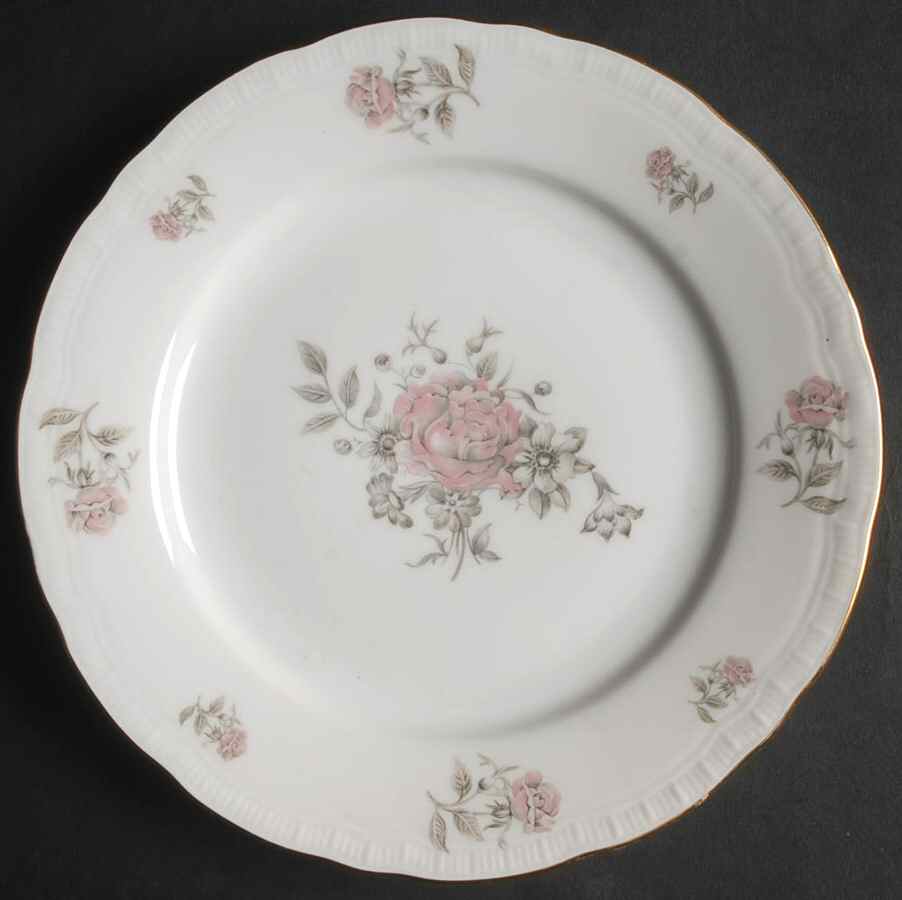 Maria (Embossed Edge) Bread & Butter Plate by Bohemia Ceramic Works-1