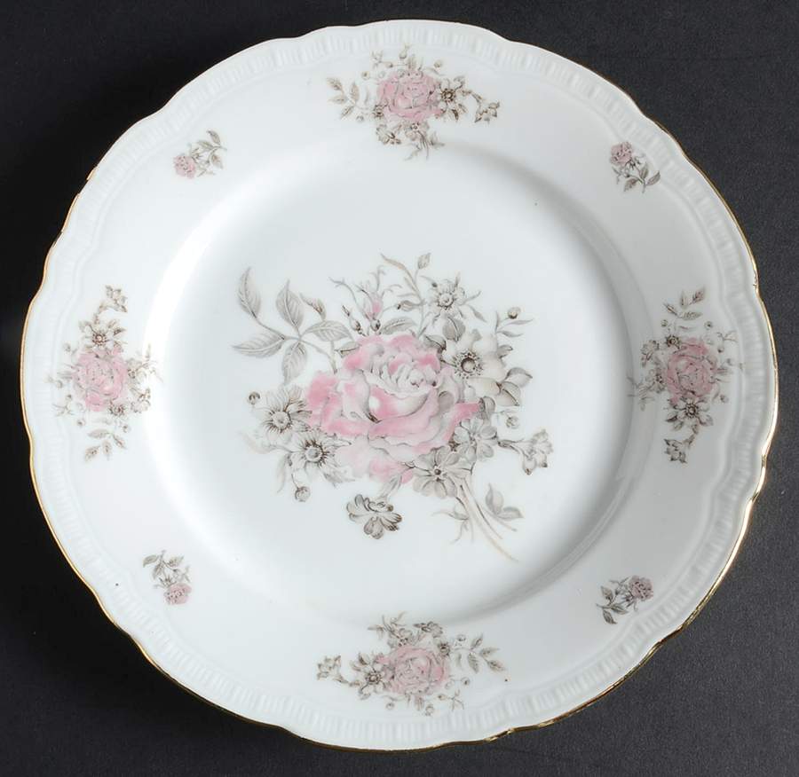 Maria (Embossed Edge) Salad Plate by Bohemia Ceramic Works-1